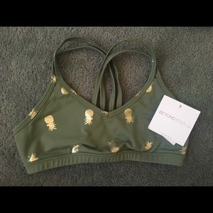 Beyond Yoga Pineapple Bra